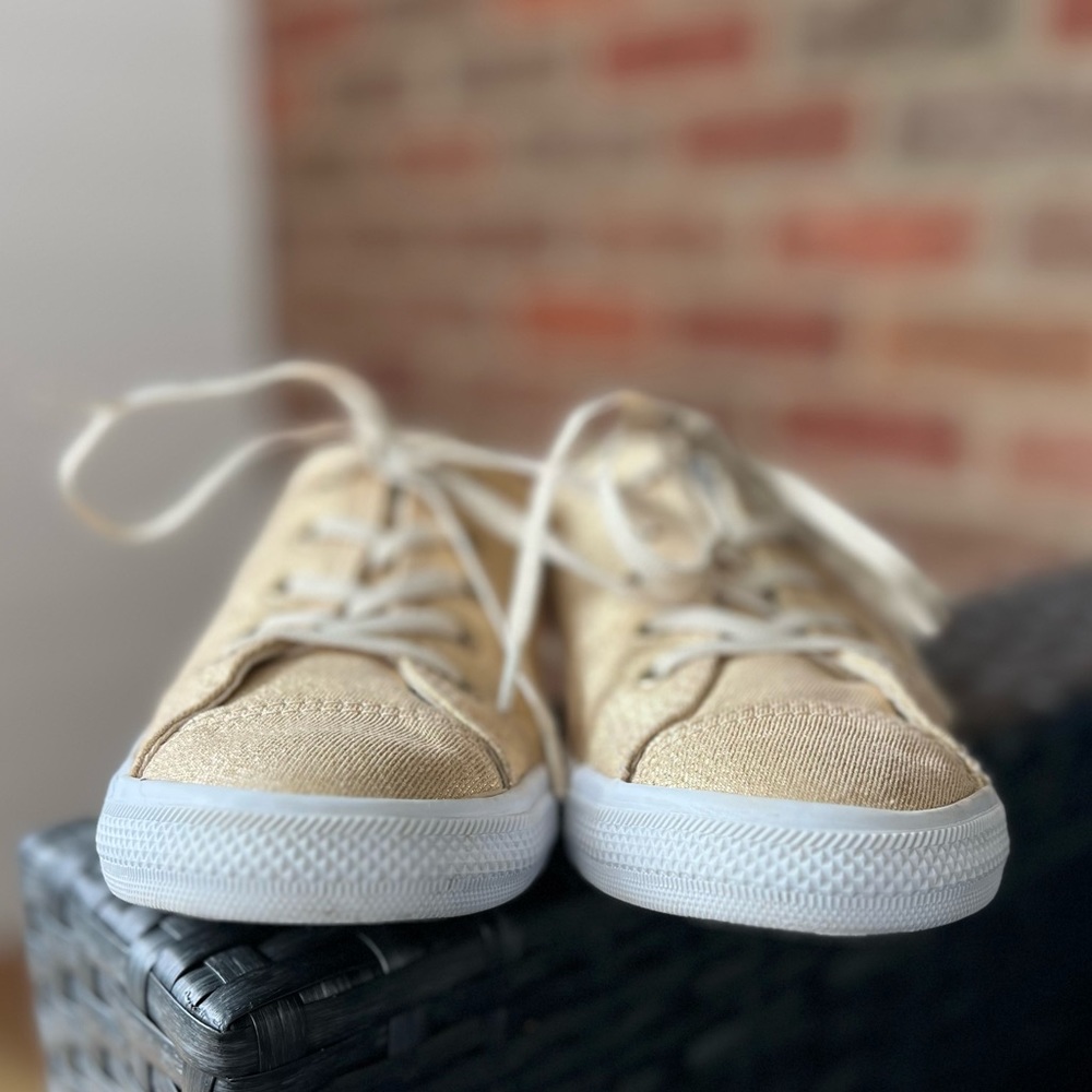 CONVERSE Sparkle Gold Sneakers - Picture 3 of 16